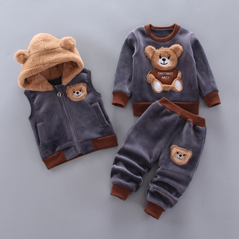 Conjunto de roupas para bebes meninos e meninas