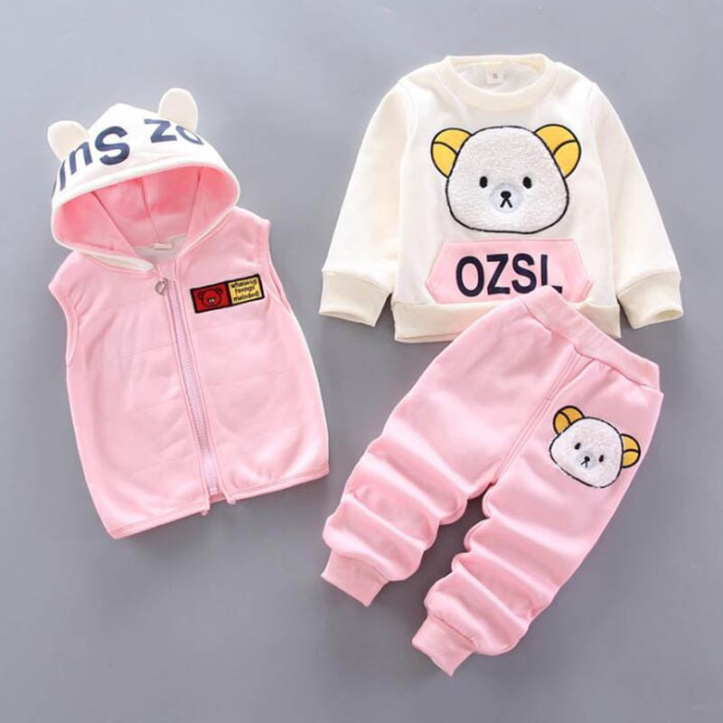 Conjunto de roupas para bebes meninos e meninas