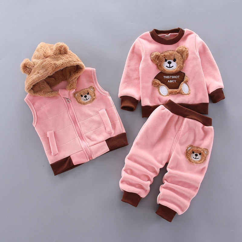 Conjunto de roupas para bebes meninos e meninas