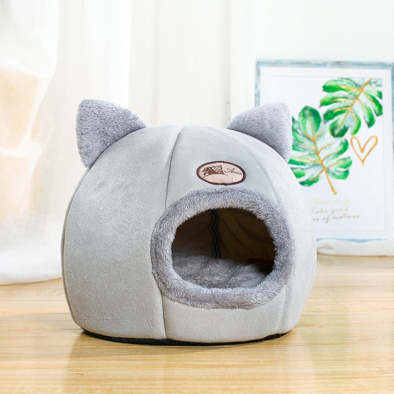 Novo sono profundo conforto no inverno cama de gato pequena cesta de esteira produtos para casinha de cachorro pequeno tendo para animais de estimaçao