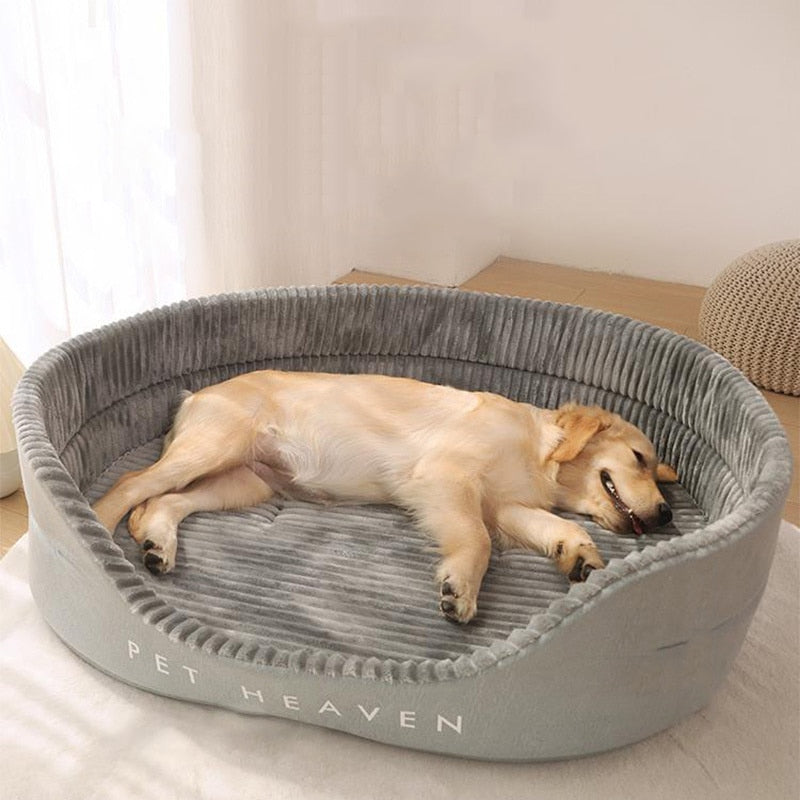 Cama de dois lados macia para cães de estimação para gatos, casa para cães grandes,almofada para sofa quente Produto para canis medios