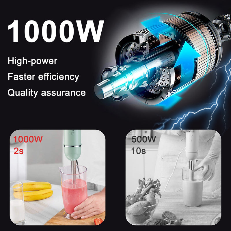 Liquidificador 1000 W alta potencia 2 velocidades