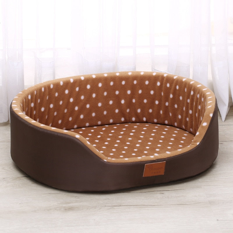 Cama de dois lados macia para cães de estimação para gatos, casa para cães grandes,almofada para sofa quente Produto para canis medios