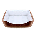 Cama para cachorro,gato,quadrada,de pelucia,canil,medio,pequeno,sofa cama almofada para animais de estimaçao