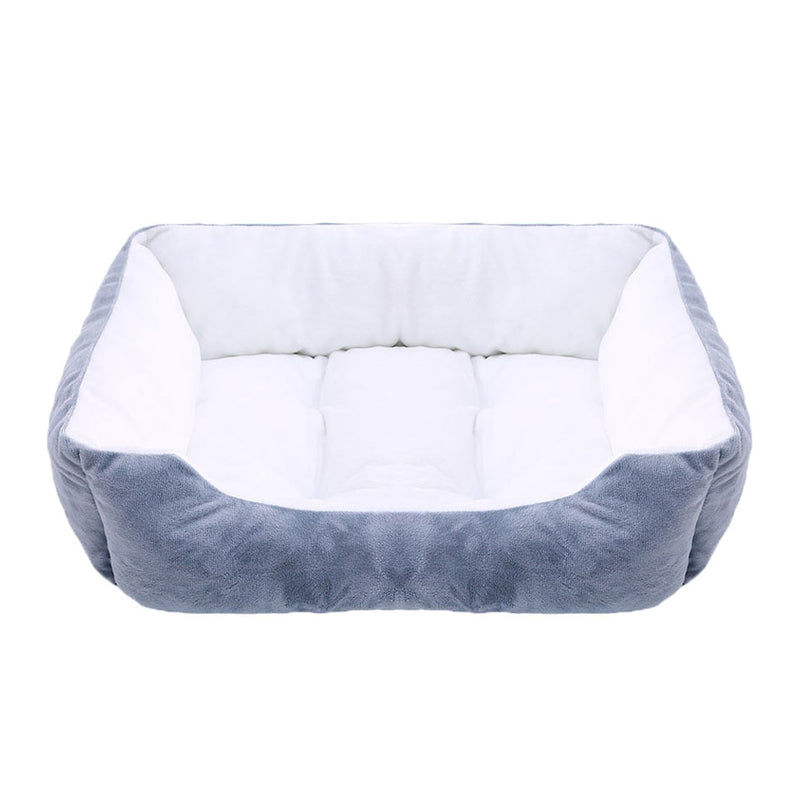 Cama para cachorro,gato,quadrada,de pelucia,canil,medio,pequeno,sofa cama almofada para animais de estimaçao