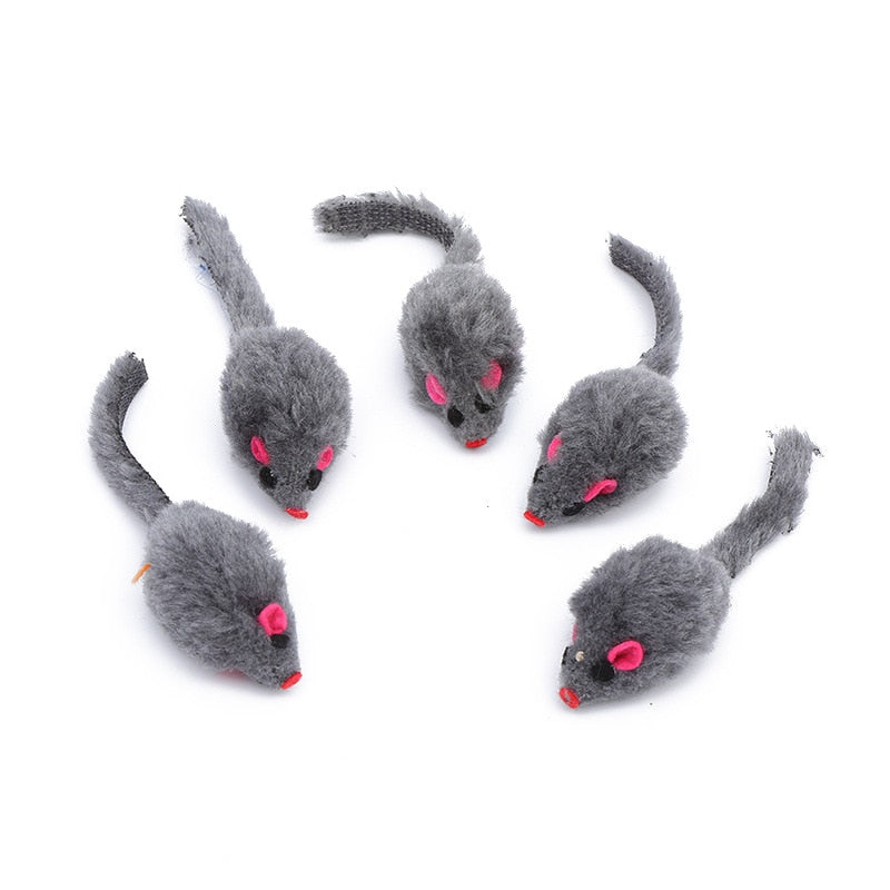 5 pçs 1 pçs de pelucia catmint simulação mouse gato pet provocação Brinquedo interativo para gatos