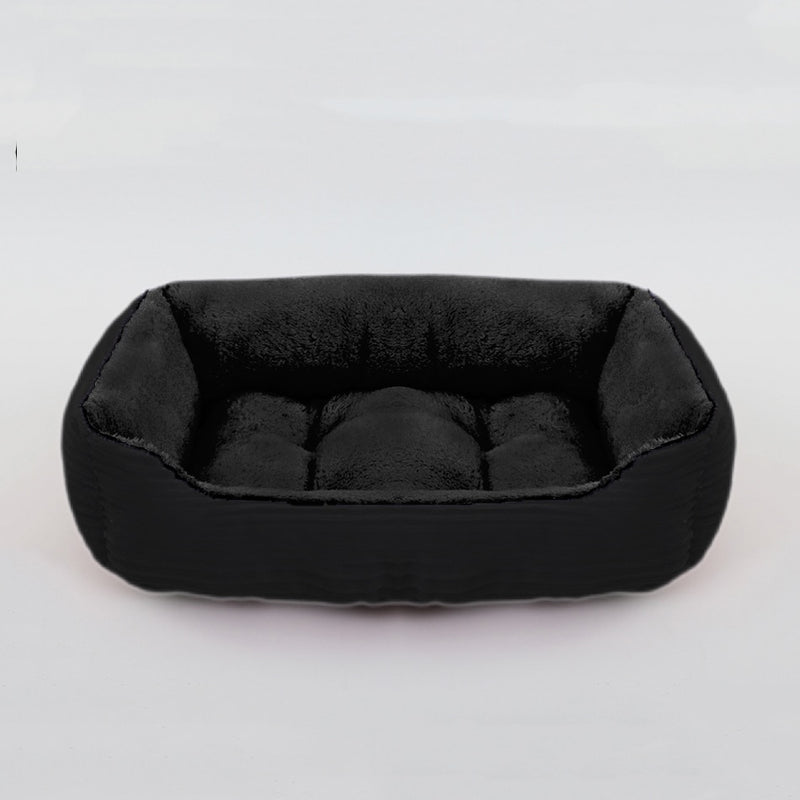 Cama para cachorro,gato,quadrada,de pelucia,canil,medio,pequeno,sofa cama almofada para animais de estimaçao