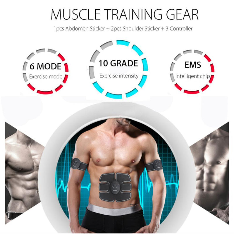 muscle Stimulator trainer Smart Fitness treinamento abdominal para perda peso e emagrecimento Corporal