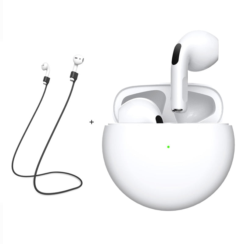 Original Air Pro 6 TWS Sem Fio Bluetooth Earphones Mini Pods Earpod Headset Para Xiaomi Android Apple iPhone Headphones