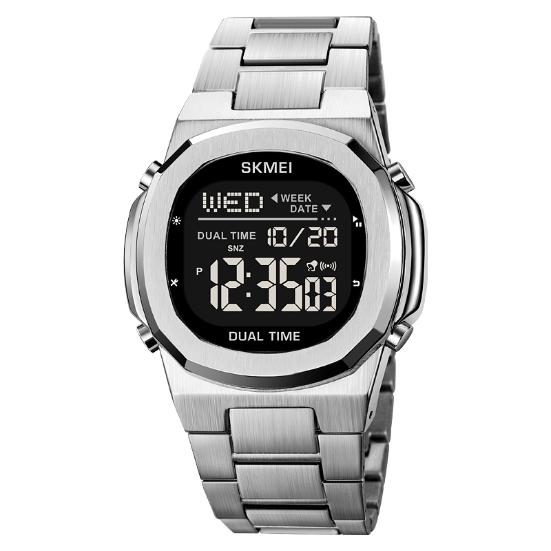 SKMEI 2004 Marca Homem relogio eletronico reloj masculino esporte Relogios digitais a prova d agua Despertador Calendario.