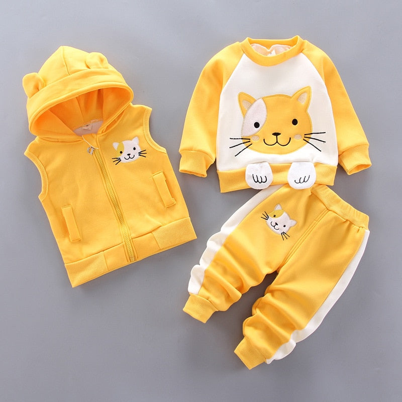 Conjunto de roupas para bebes meninos e meninas