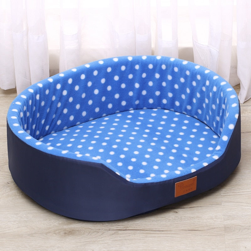 Cama de dois lados macia para cães de estimação para gatos, casa para cães grandes,almofada para sofa quente Produto para canis medios