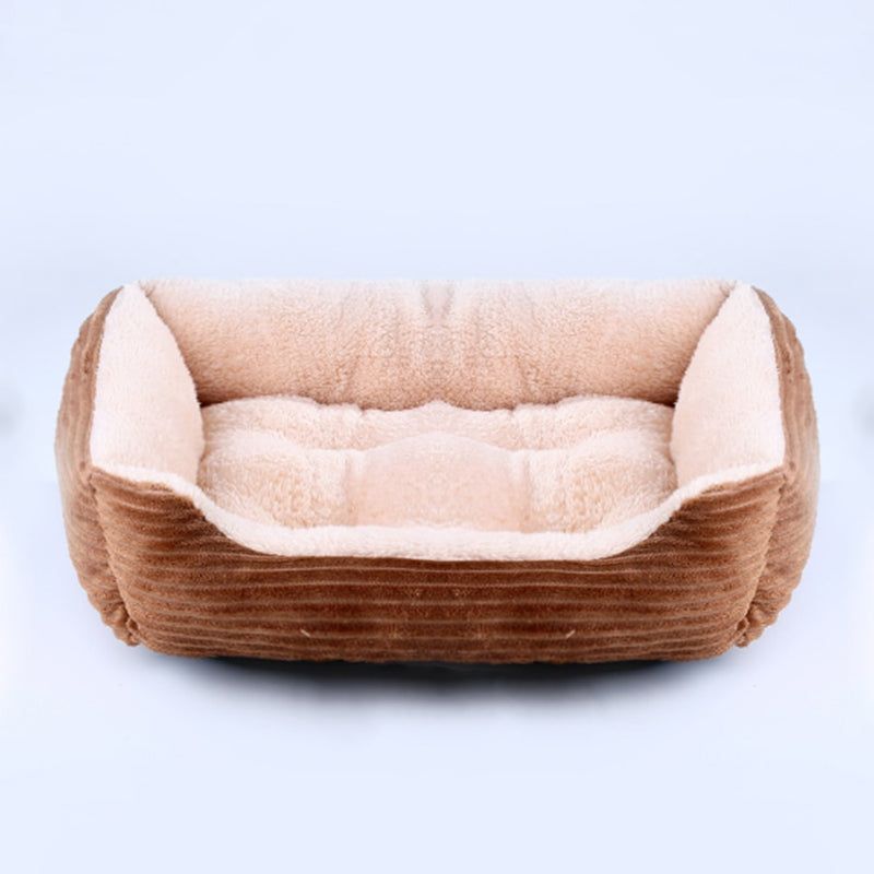 Cama para cachorro,gato,quadrada,de pelucia,canil,medio,pequeno,sofa cama almofada para animais de estimaçao