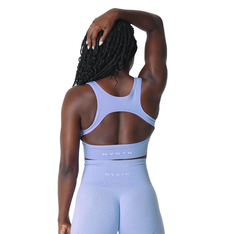 Sutiã respirável elástico sem costura para mulheres, spandex top, roupa interior fitness, aprimoramento do peito, esportes de lazer, eclipse