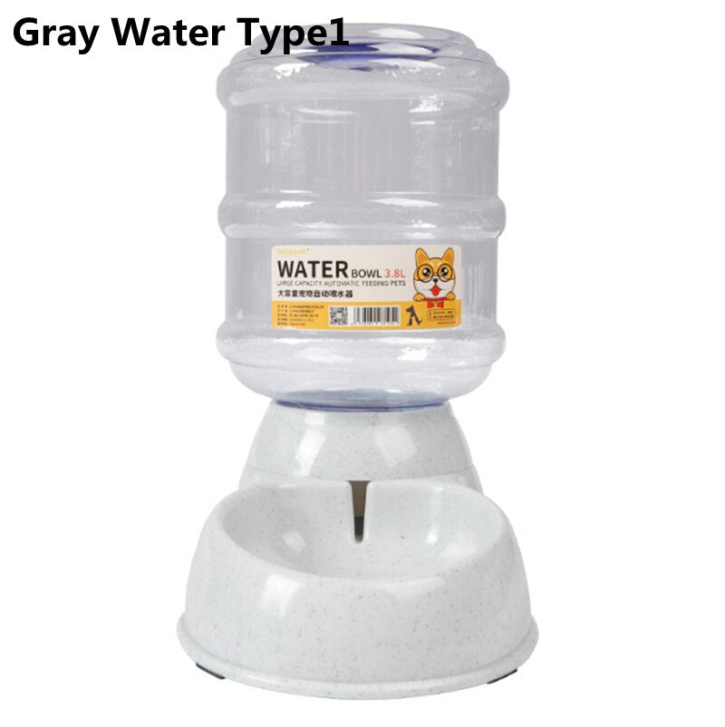 3.8L Pet dog gatos alimentadores automaticos de grande capacidade Bebedouro Dispensador para gatos e cães.