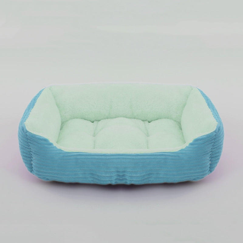 Cama para cachorro,gato,quadrada,de pelucia,canil,medio,pequeno,sofa cama almofada para animais de estimaçao