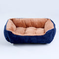 Cama para cachorro,gato,quadrada,de pelucia,canil,medio,pequeno,sofa cama almofada para animais de estimaçao