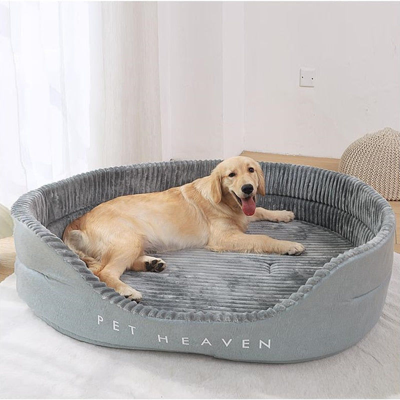 Cama de dois lados macia para cães de estimação para gatos, casa para cães grandes,almofada para sofa quente Produto para canis medios